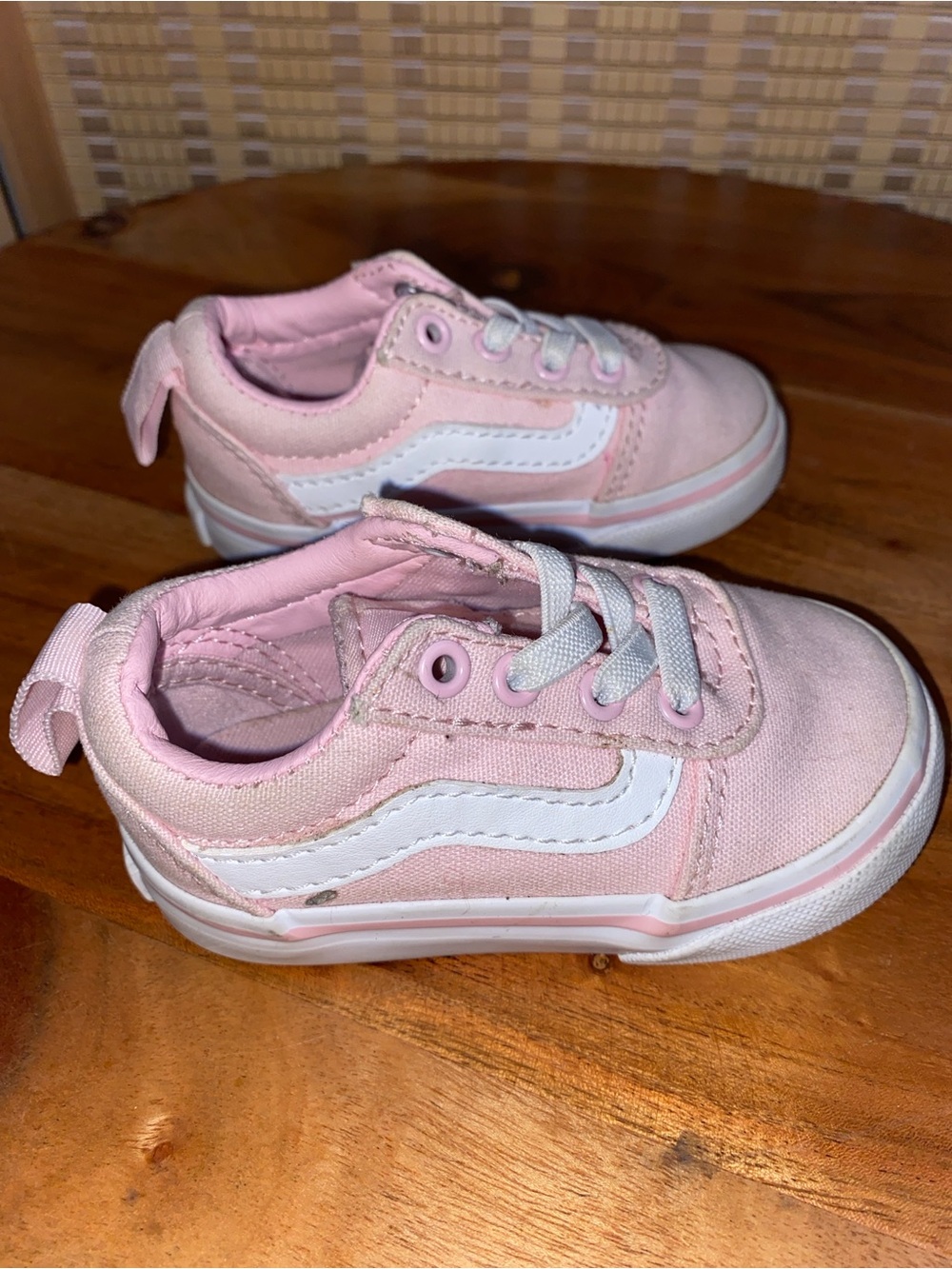 Vans Ward Toddler Girls' Skate Sneakers Size 4T